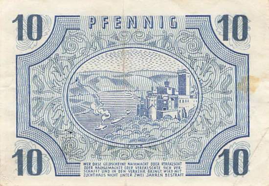 r.212 A 10 Pfennig 1947